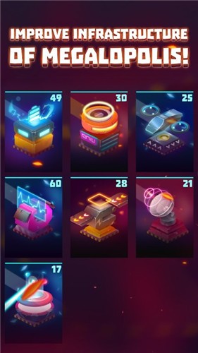 空閑建造賽博城市截圖