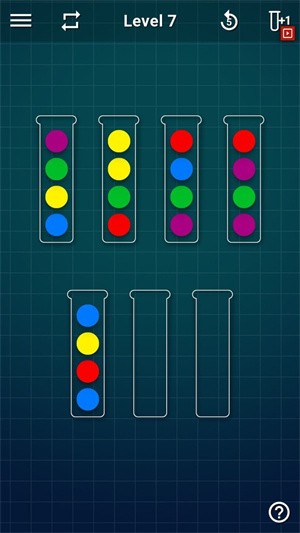 彩球排序拼圖截圖