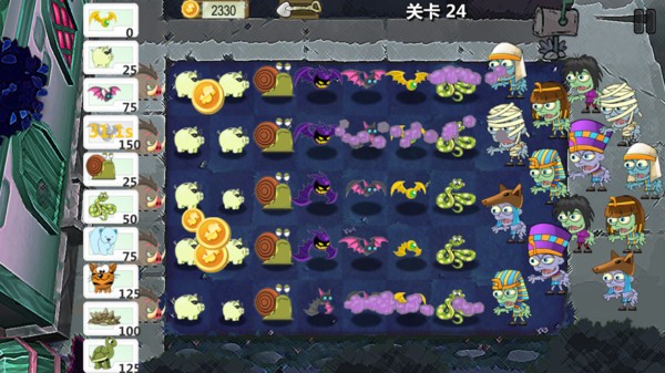 躺平植物戰(zhàn)僵尸截圖