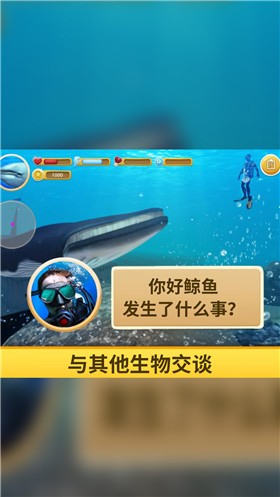 海洋3d蓝鲸模拟截图2