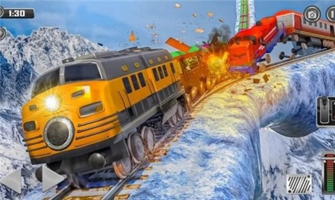 雪地火车模拟器截图3