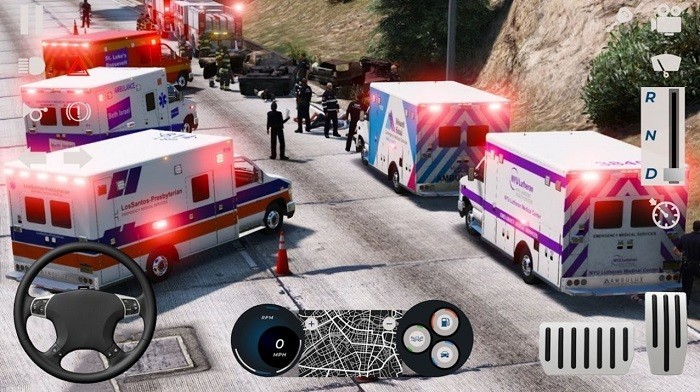救护车城市模拟器截图1