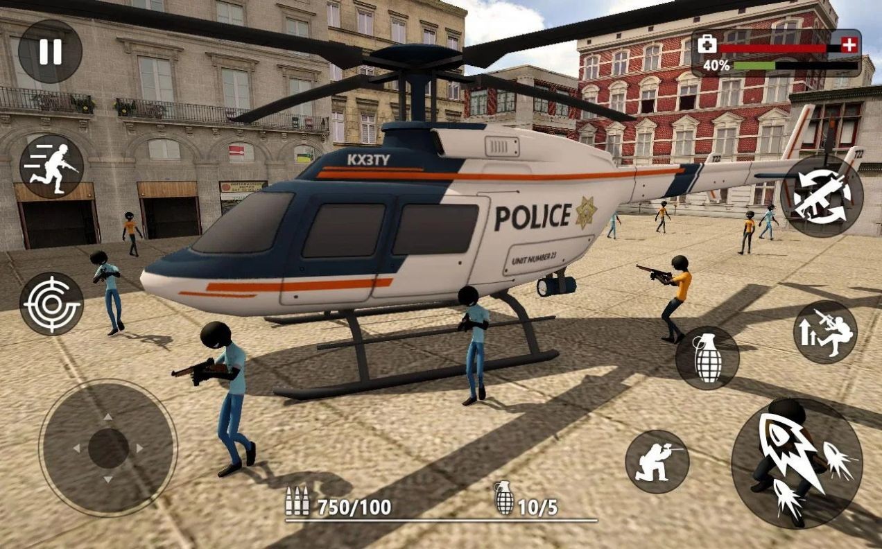 火柴人圣安地列斯截圖