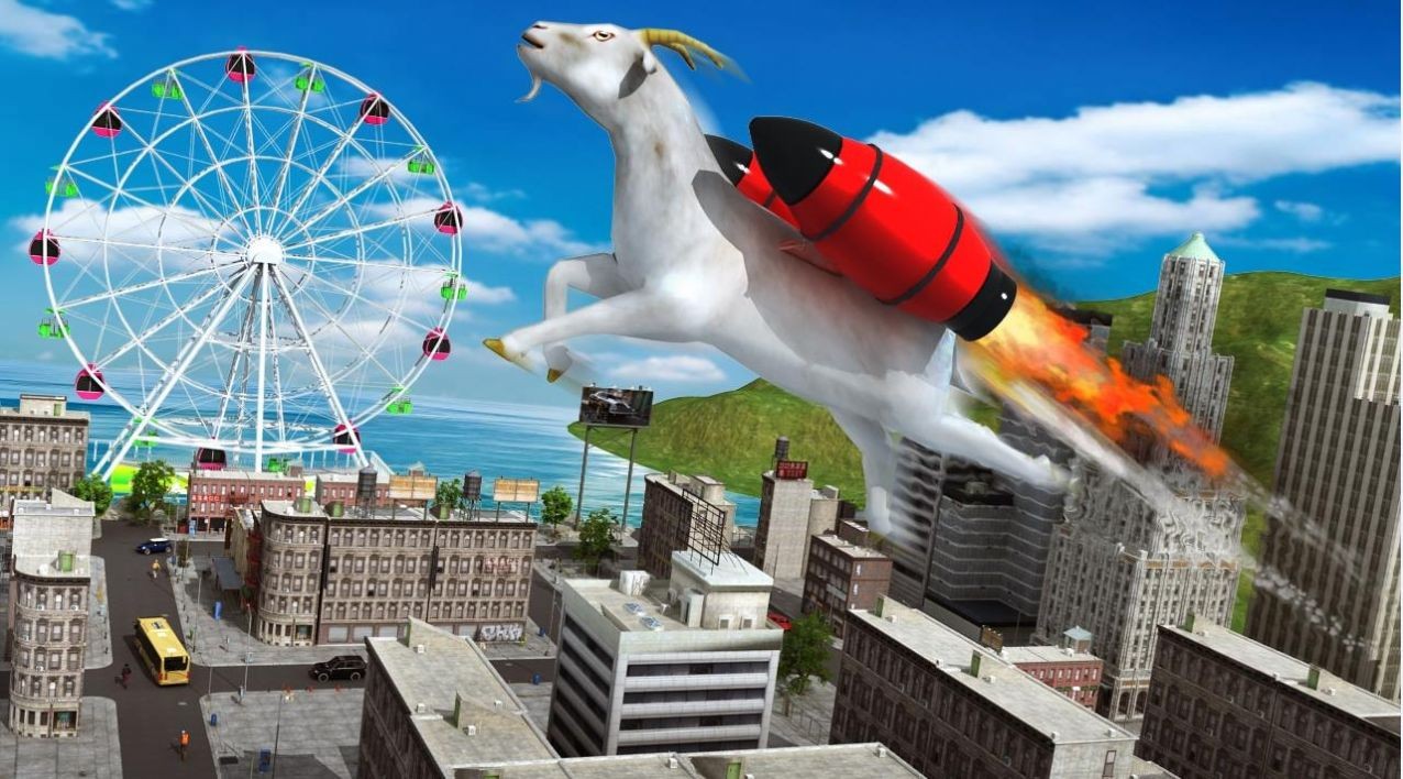 狂暴山羊城市大作戰(zhàn)截圖