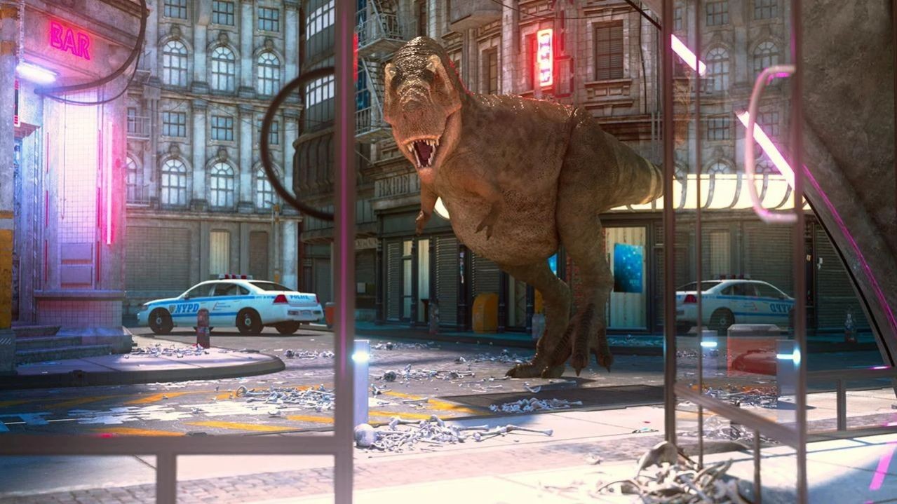 巨大恐龙破坏城市截图2