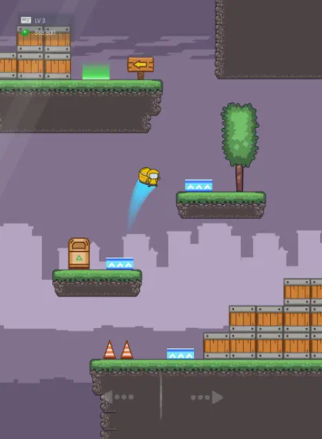 外賣小哥跳一跳截圖