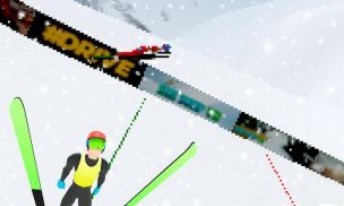滑雪冲刺跳跃截图3