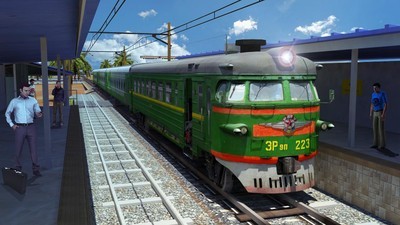 驾驶游戏模拟火车截图3