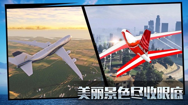 真实飞行模拟3D中文版截图4