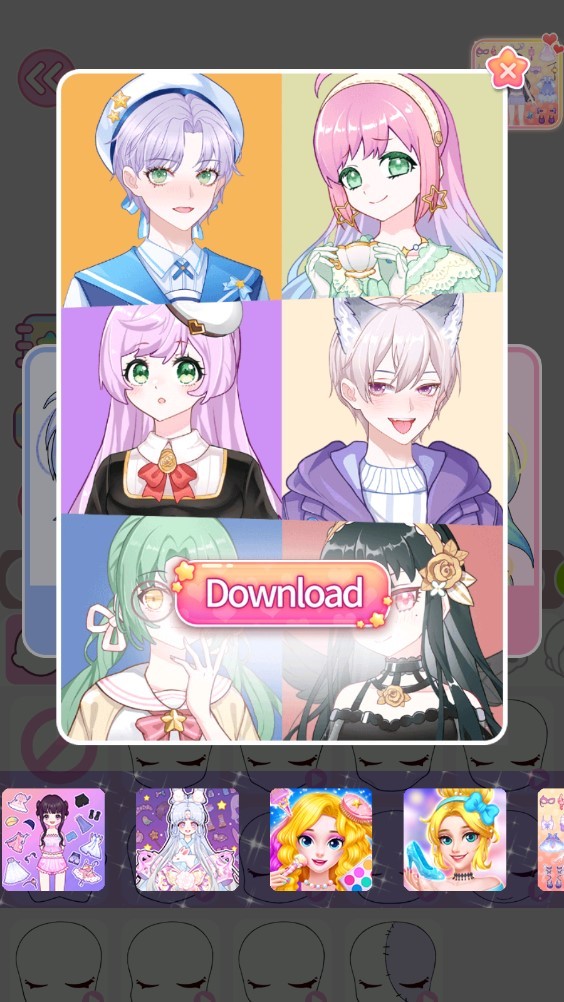 娃娃頭像模擬器截圖