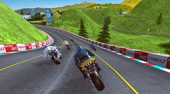 摩托车竞速游戏
