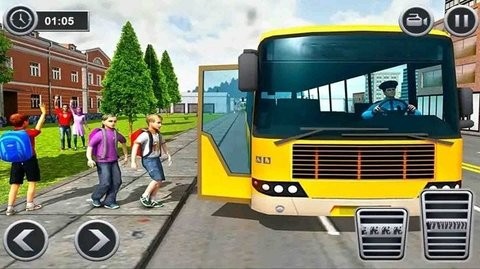 校車駕駛模擬器2023截圖
