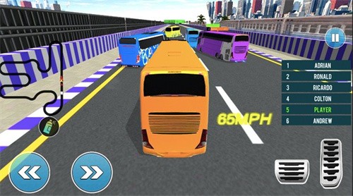 巴士赛车3D巴士模拟器截图3