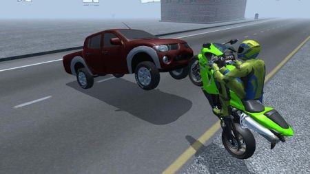 摩托车驾驶模拟器3D截图3