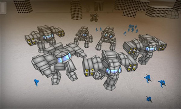 火柴人机械机器人战斗模拟器截图2