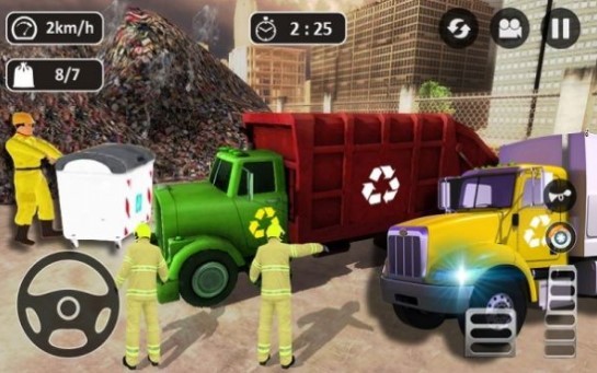 模拟垃圾车清洁截图3