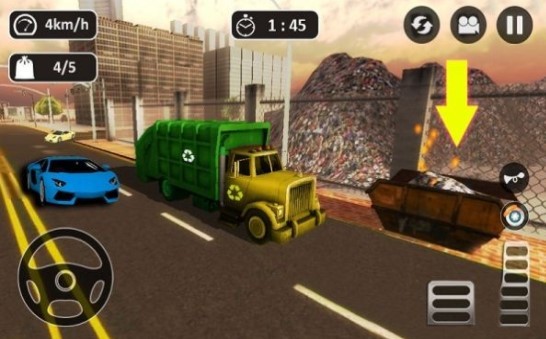 模拟垃圾车清洁截图2