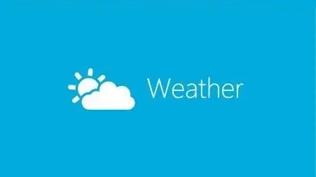 天气预报app