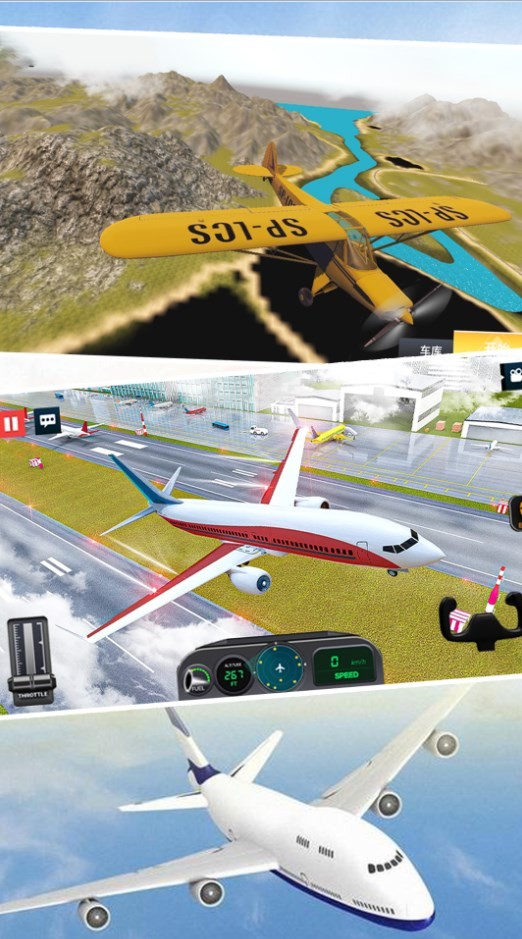 模拟真实飞机飞行截图2