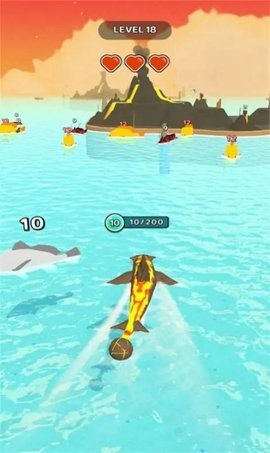 鲨鱼进化记小游戏截图3