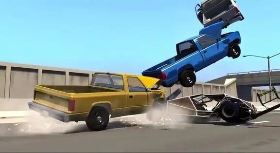 真实车祸模拟游戏