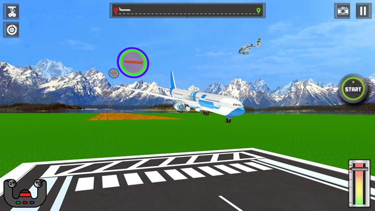 飞行模拟器飞机游戏截图2