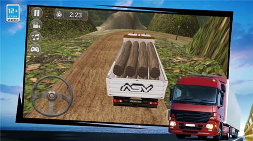模擬駕駛卡車運貨3D截圖