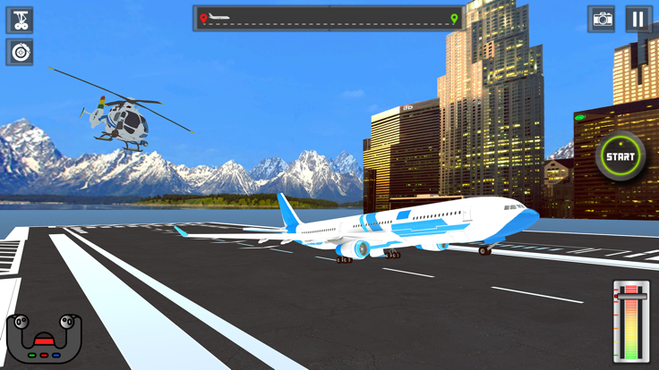 飞行模拟器飞机游戏截图3