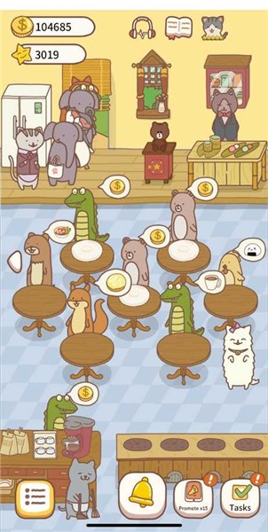 猫咪餐厅2抖音小游戏截图3
