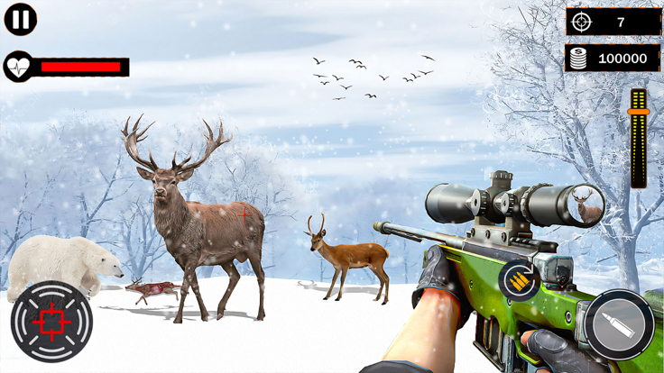 野鹿狙击手射击3D截图1