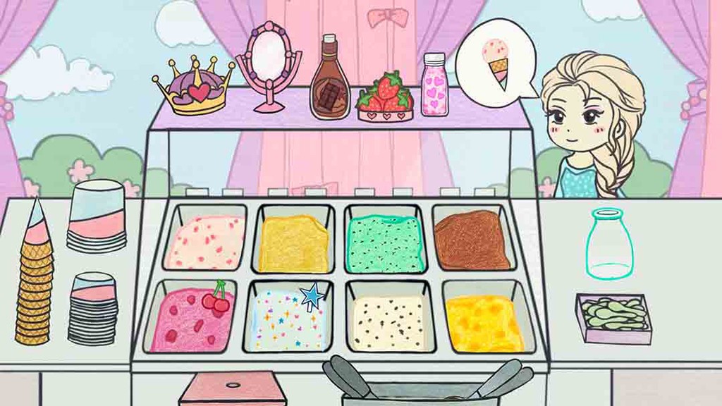 彩虹冰淇淋制作截图4