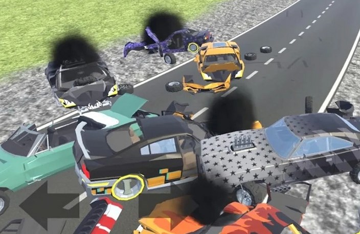 模拟汽车事故的游戏