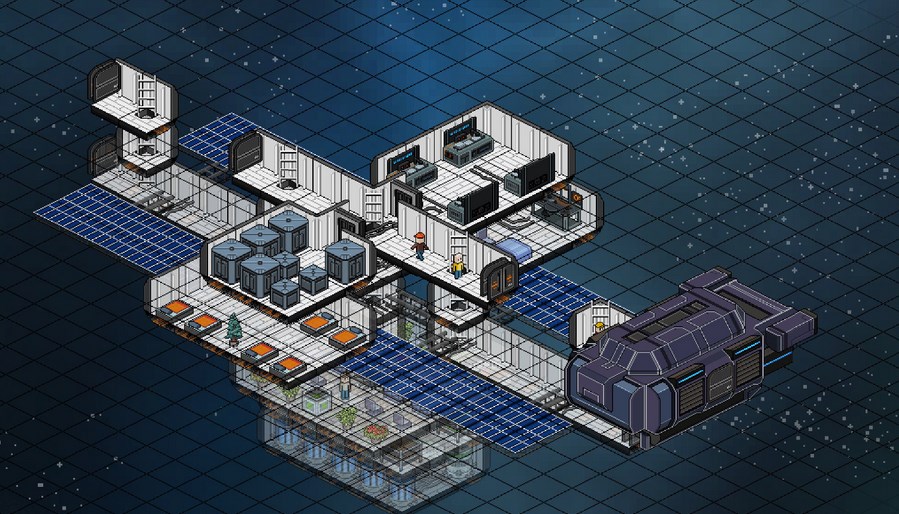 模拟空间站建设的游戏