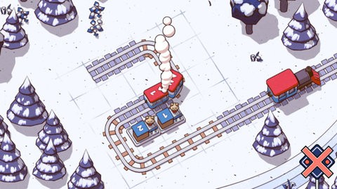 火车轨道模拟器2D版截图1