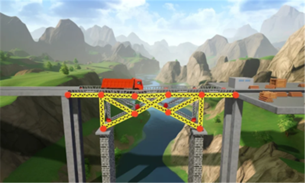 桥梁建造模拟器中文手机版截图3