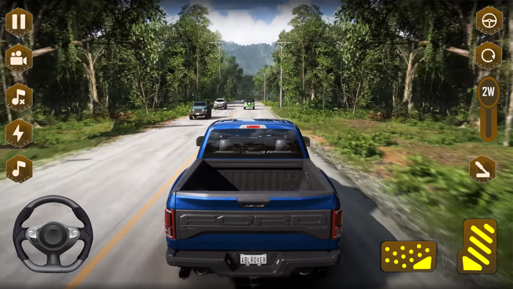 汽车模拟器越野车游戏3D截图2