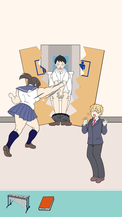 肌肉女孩想保護(hù)倫先生截圖