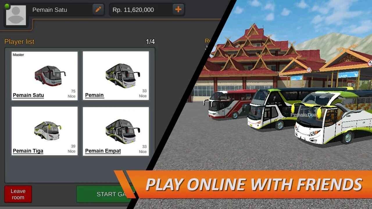 印尼巴士模拟器4.0截图3