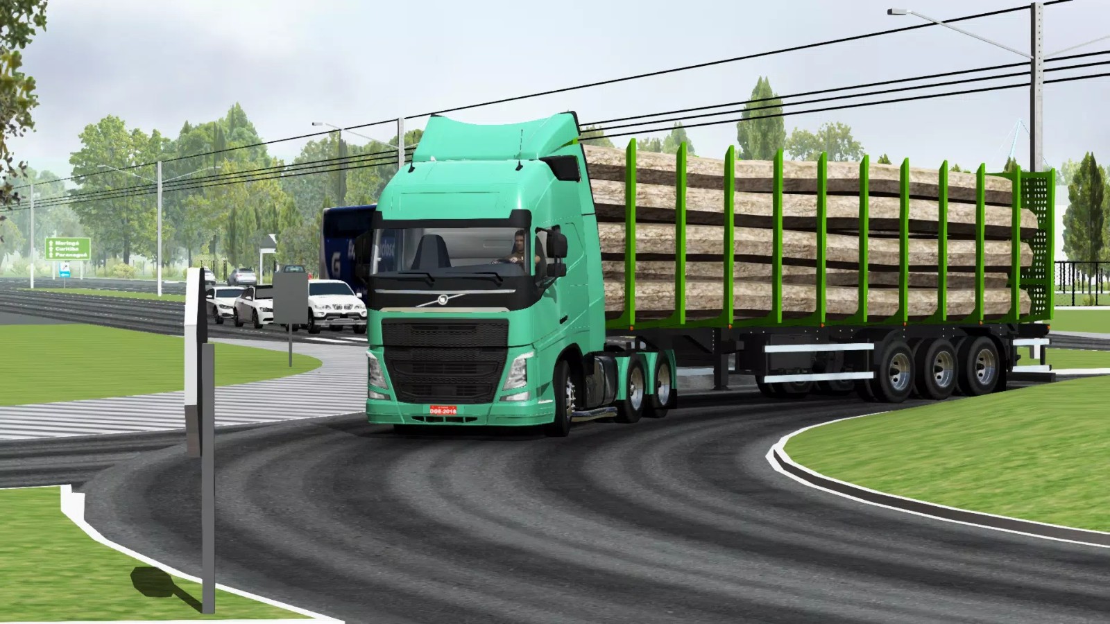 世界卡车驾驶模拟器汉化版截图4