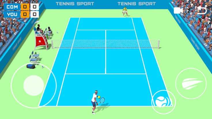 3D网球赛截图3