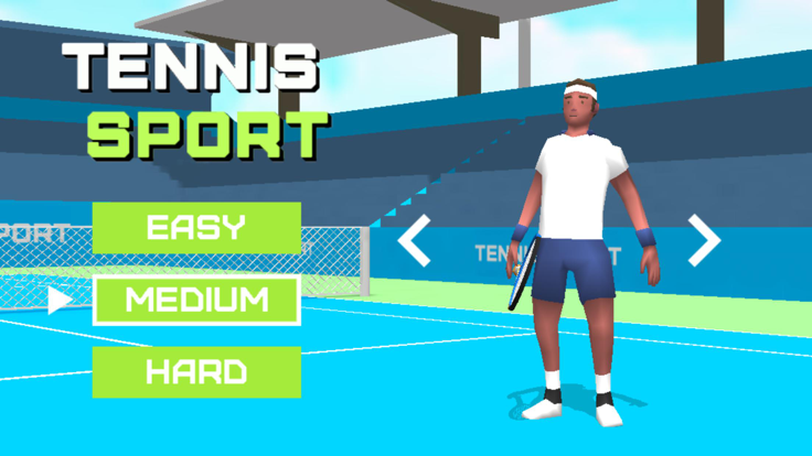 3D网球赛截图2