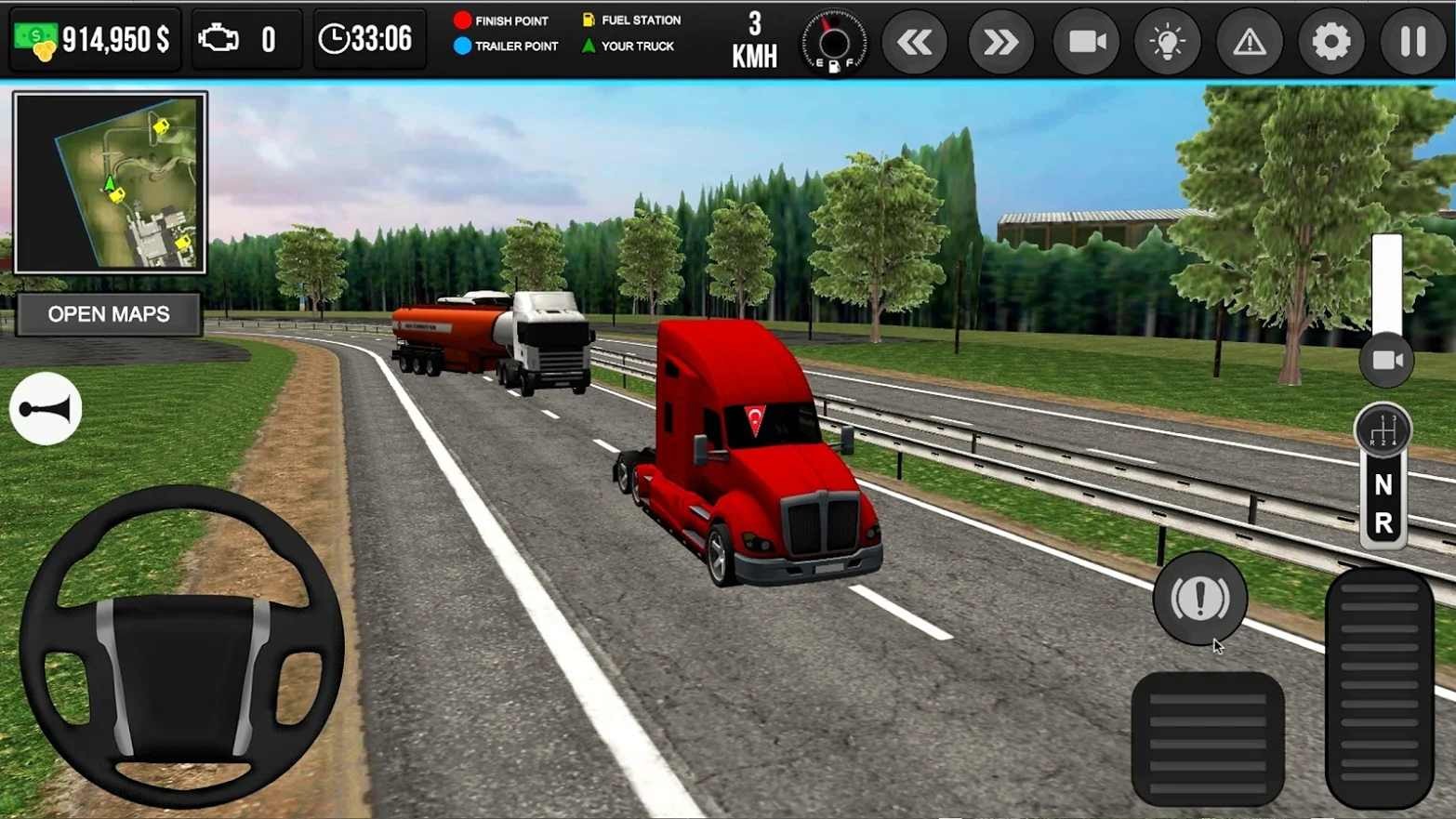 欧洲卡车司机模拟器无限金币版截图2