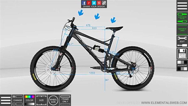 自行车配置器3D官方正版截图4
