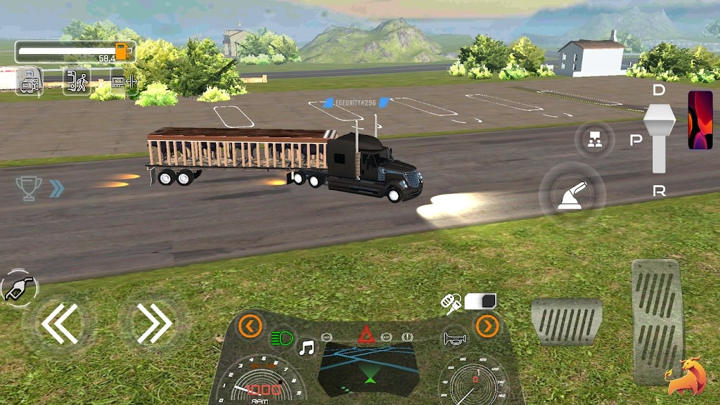 公路卡车模拟器无限金币版截图3