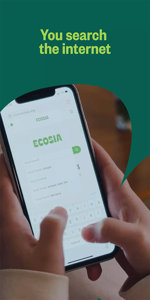 Ecosia瀏覽器截圖