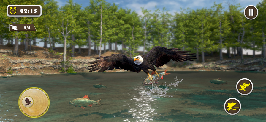 宠物美国鹰生活模拟3D截图1