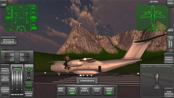 tur涡轮螺旋桨飞行模拟器无限金币版截图1