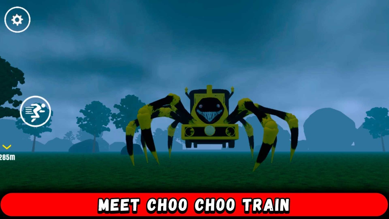 蜘蛛怪物火车3D截图3