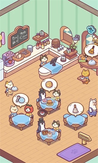 猫猫旅行餐厅无限金币版截图2