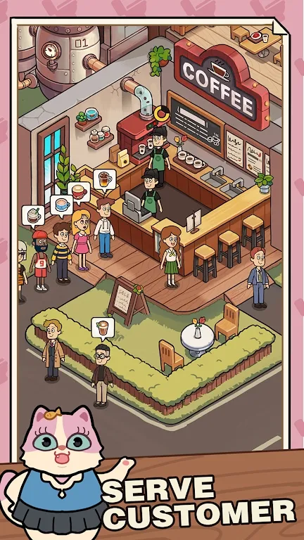 我的完美猫屎咖啡店游戏